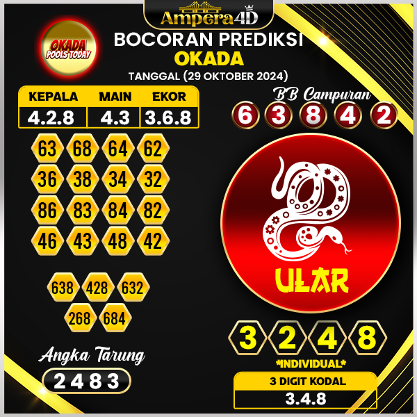 prediksi togel okada 29 oktober