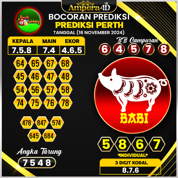 Prediksi togel  perth16 november